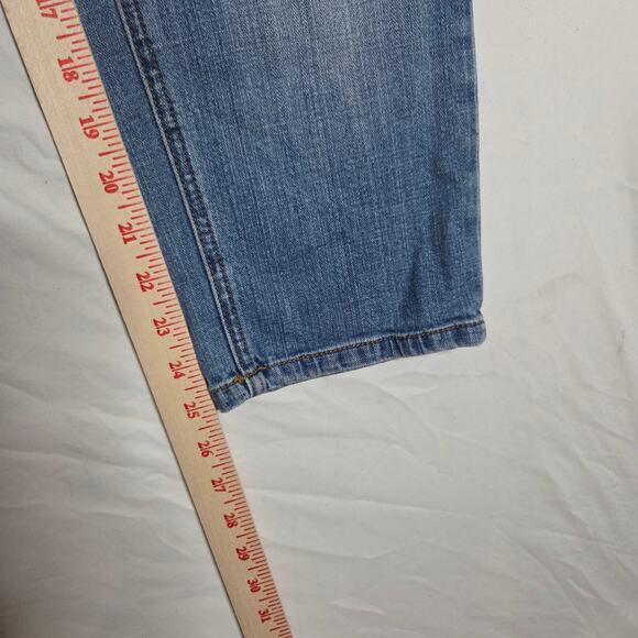 Mossimo Skinny Boyfriend Jeans - Size 10 - Distressed - Picture 5 of 9